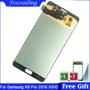 

6.0inch SUPER AMOLED For SAMSUNG GALAXY A9 Pro A910 A9100 LCD Display Touch Screen Digitizer Assembly For SAMSUNG A910 LCD