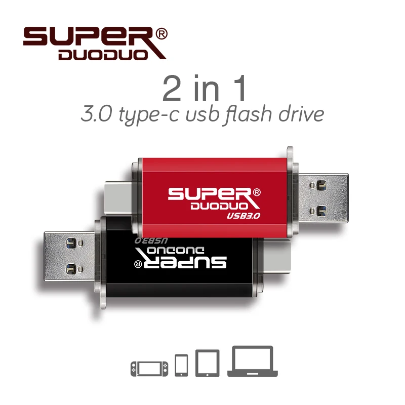 Супер мини USB флеш накопитель Type C 128 ГБ Micro Usb флешка высокого качества 16 32 64 для