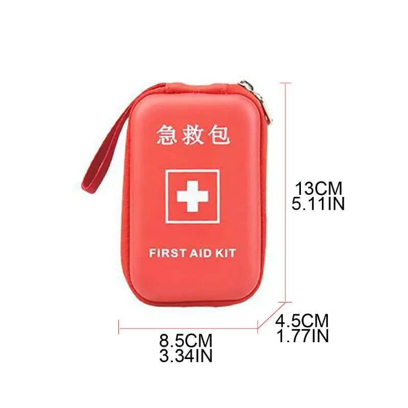

Portable Mini First Aid Kit Small Outdoor Travel Family Emergency Kit D0AE
