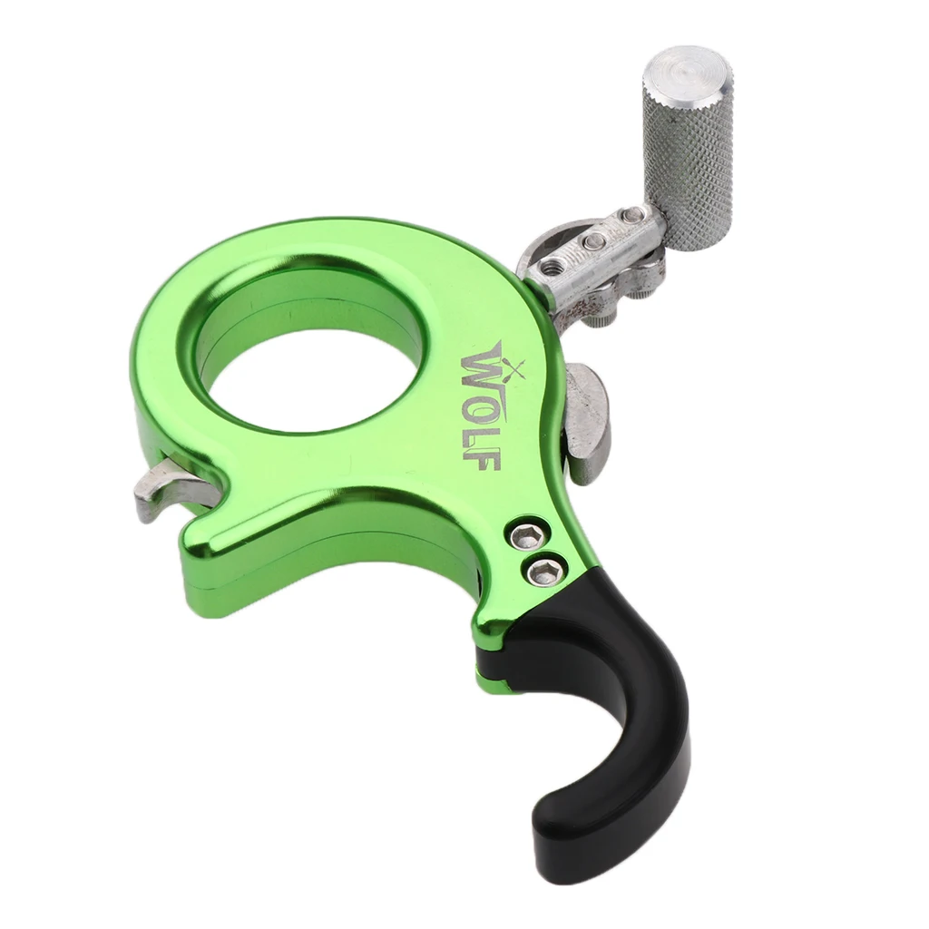 Outdoor Bow Release Grip 3 Finger Caliper Compound Bow Archery Release Aid Aids Grip Caliper For Hunting Shooting Accessories