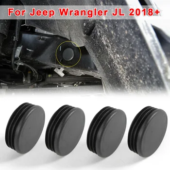 

Black Chassis Hole cover Decor Trim For Jeep Wrangler JL 2018 Accessories Auto