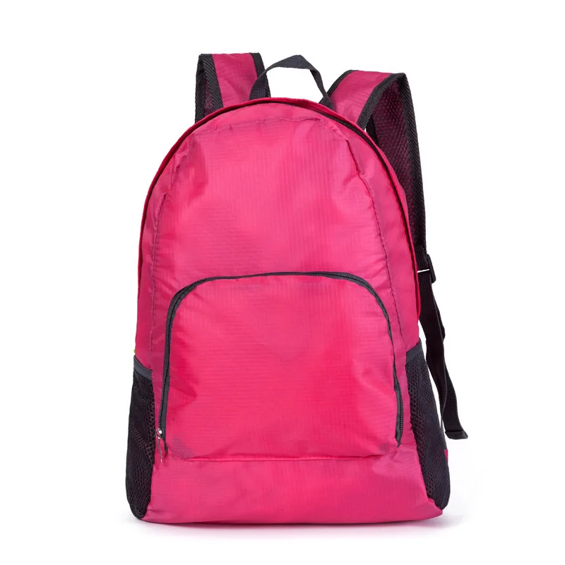 

Portable outdoor men and women travel backpack new backpack nylon folding receive bag