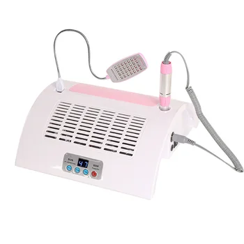 

5 in 1 Electric Nail Drill Machine Nail Dust Suction Vacuum LED Lamp Electric Nail File Pedicure Manicure Machine