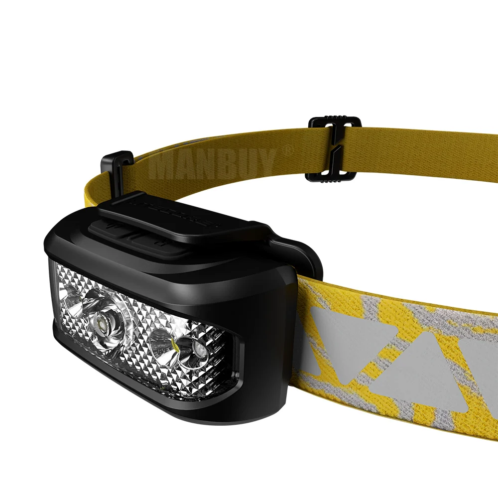 2019 Nitecore NU17 ультра легкий налобный фонарь с зарядкой от USB белый + CRI красный
