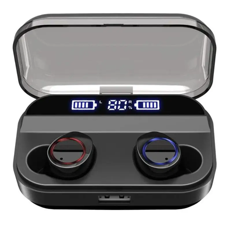 X11 TWS Digital Display Wireless Earphone High Quality Smart Bluetooth 5.0 Headphones Waterproof Sport Music Earset Charging Box