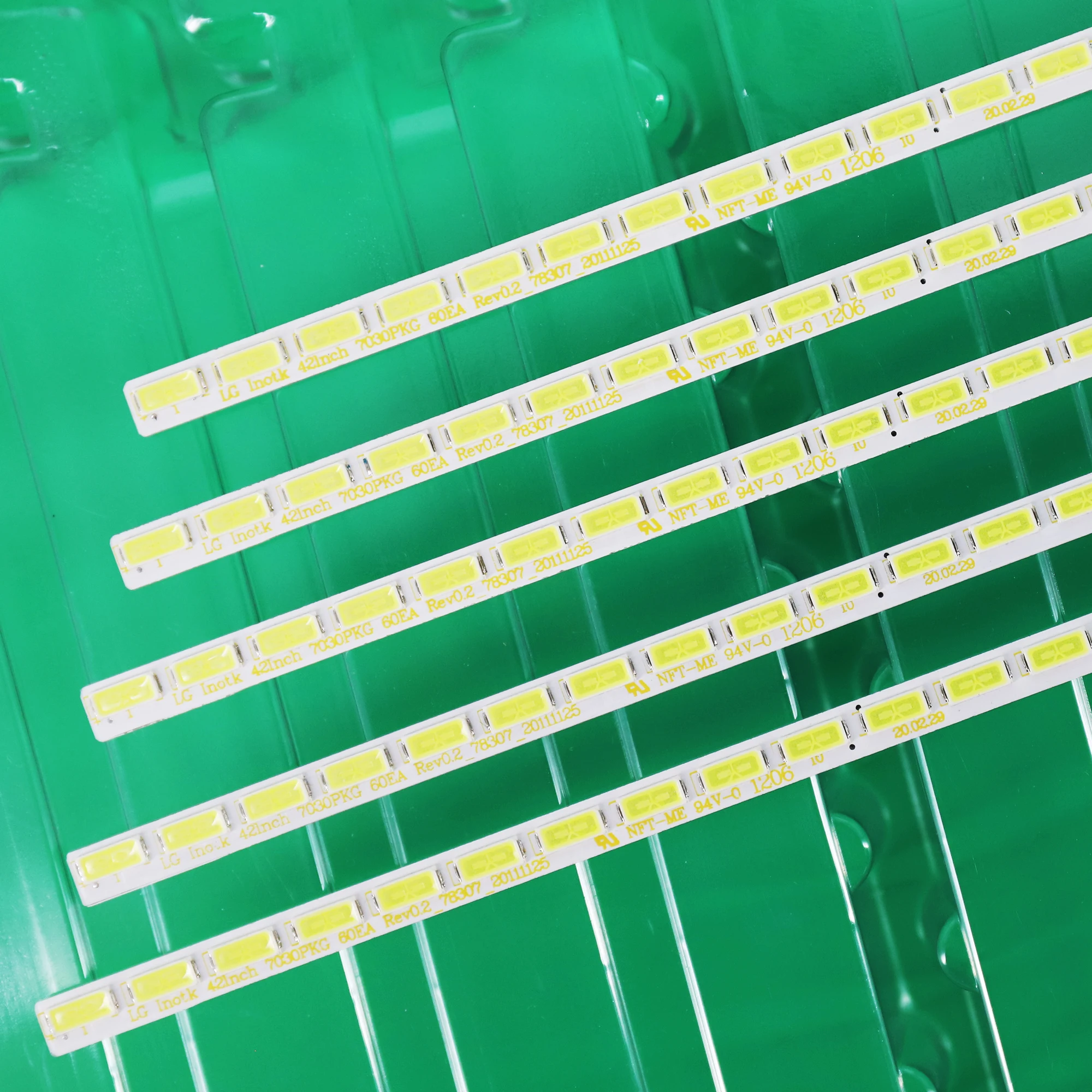 LED Ʈ Ʈ, LG 42LS570T, 42LS570S, 42LS575S, T420HVN01.0, 42 ġ, 7030PKG, 60ea, 74.42T23.001-2-DS1, 525mm, 5 /Ʈ