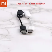 Original Xiaomi Earphone Adapter Mi 9 9se USB3.1 Type C To 3.5mm Female Cable Music Headphone Connector Converter MI 6 6X 8 8SE
