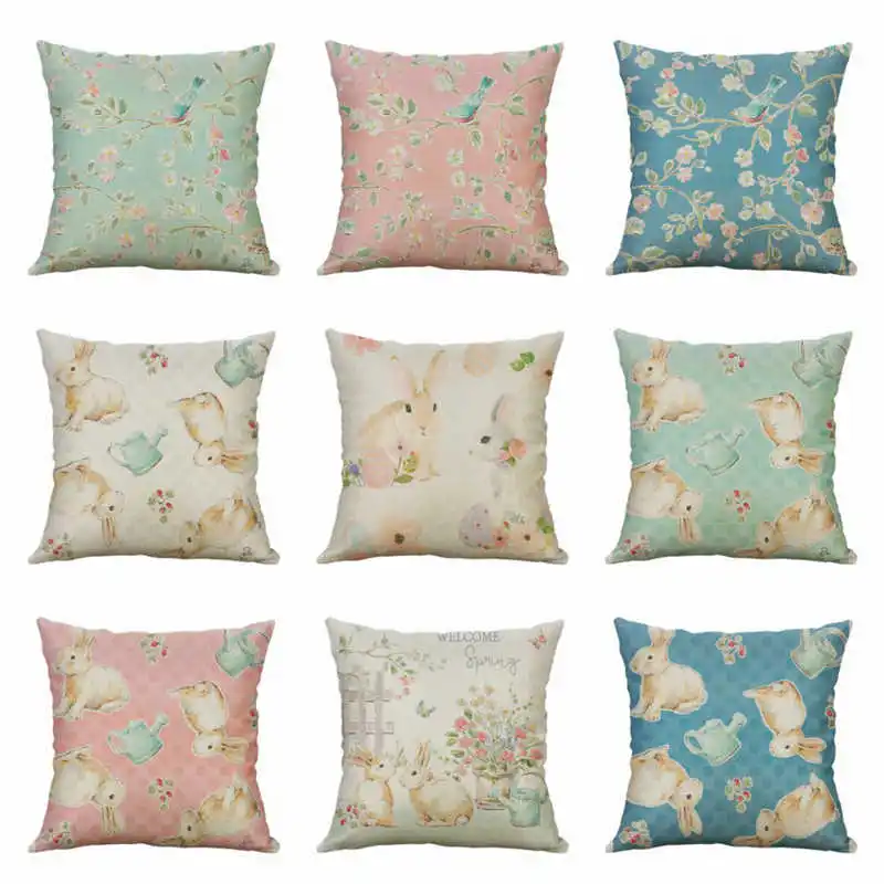 

Printing Home Cotton Knit Linen Decor Case High cover pillow quality shivering