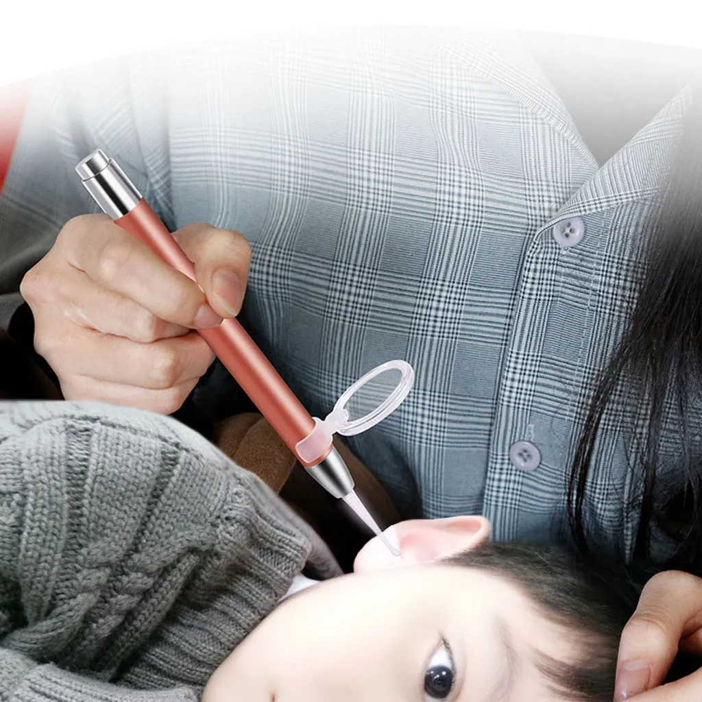Baby Ear Cleaner Ear Wax Removal Tool Flashlight Earpick Ear Cleaning