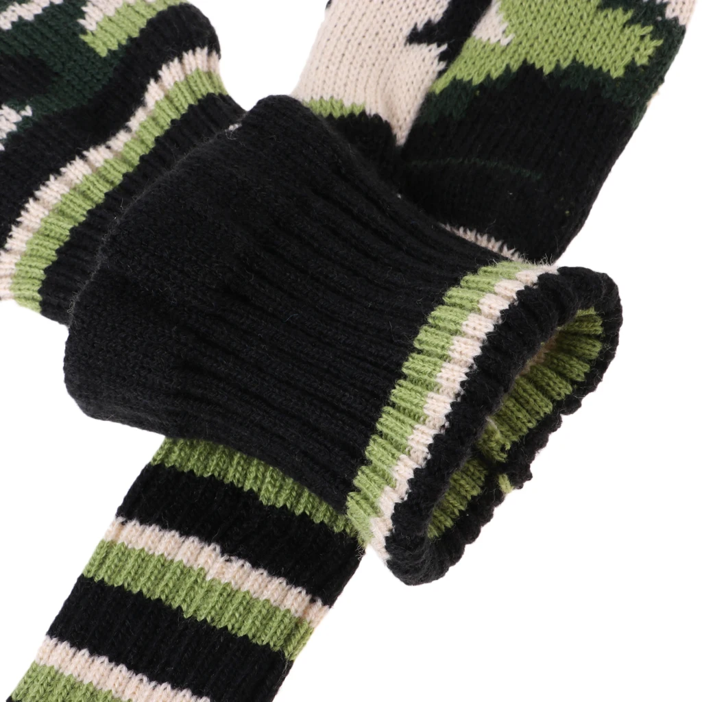 Комплект из 3 предметов для головных уборов Vintange Pom Sock Cover 1-3-5 для водителя Fairway Woods