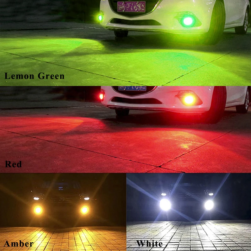 2PCS H8 H11 H1 H3 H7 H9 9005 HB3 9006 HB4 881 880 H27W LED Anti Fog Lamp Car Driving Light Auto Front Foglamps Bulb White Yellow led lights led bulbs led car lights led car headlights