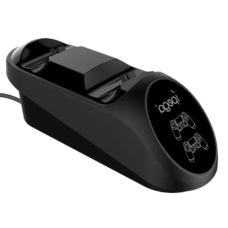 IPeaga джойстик, геймпад джойстик ручка двойной USB быстрая зарядка док-станция для PS4/PS4 Slim/PS4 Pro Быстрая Зарядка Док-станция