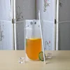 500Pcs/Lot 3 Size Plastic Drink Packaging Bag Pouch For Beverage Juice Milk Coffee With Handle and Holes For Straw 3