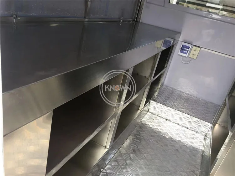 New arrive! Hot sale 3.6m long electric food cart mobile food truck customized food kiosk
