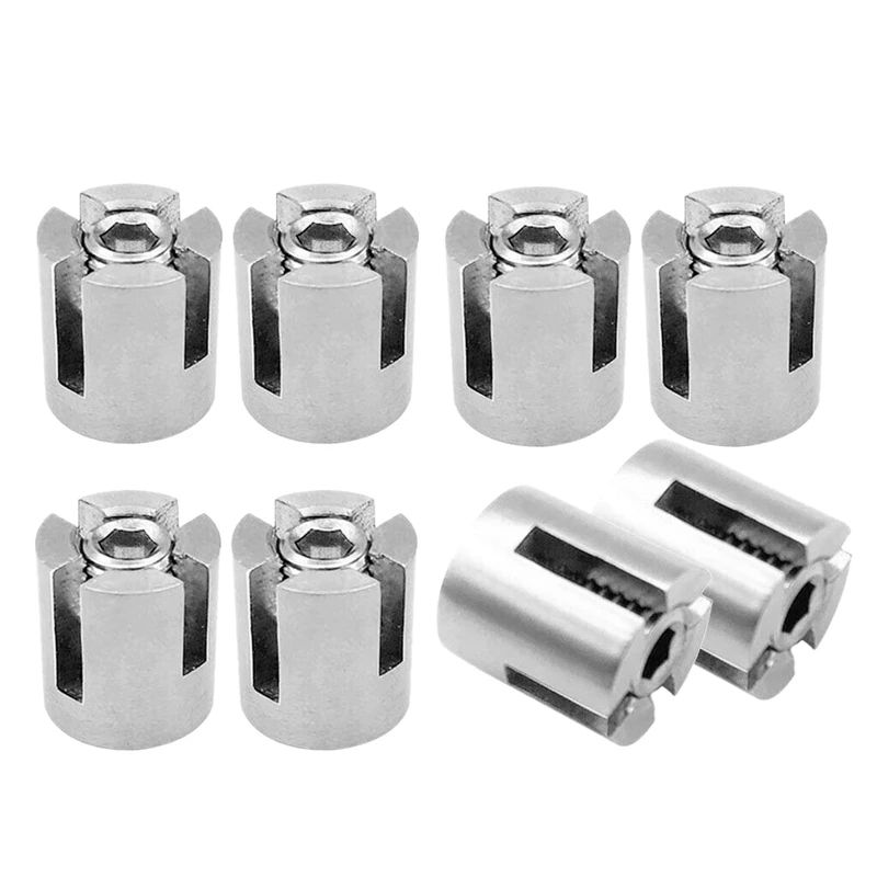 

Best 8 Pcs Stainless Steel Wire Rope Green Wall Trellis Fitting Cross Clip 3mm Wire