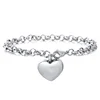 Small Heart Cremation Jewelry Urn Bracelet Custom Stainless Steel Cremation Memorial Ash Urn Bangle for Ashes Dropshipping 3