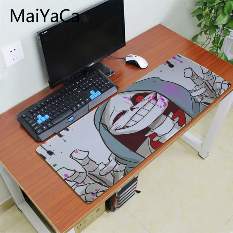 Lock Edge 30x60cm Maiyaca Undertale офисный коврик для мыши игровой коврик для мыши xl скоростной игровой коврик клавиатура Коврик для мыши ноутбук Laptop персональный компьютер Настольный коврик - Цвет: Lock Edge 30x60cm
