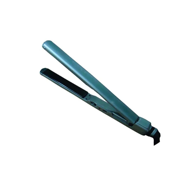 

P75 New Style Slim Silver Flashing Multi-functional Thermostat Hair Straightener Perm Roll Straight Dual Purpose Ceramic Splint