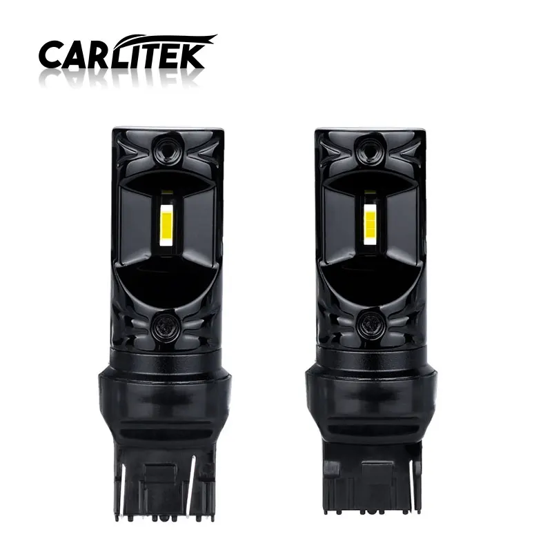 2 шт. Carlitek 2CSP 1860 автомобильный BAU15S 7440 W21W T20 7443 W21/5 W светодиодный индикатор обратный