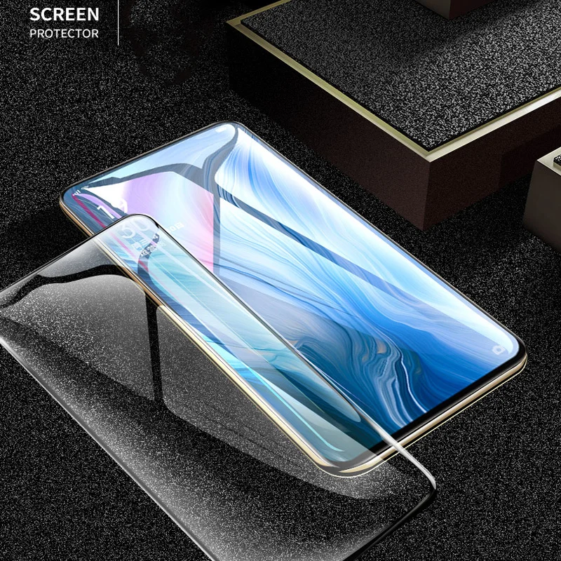 20D-Glass-For-OPPO-Reno-screen-protector-light-curved-protective-film-Tempered-Glass-For-OPPO-Reno