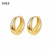 gold hoop earrings