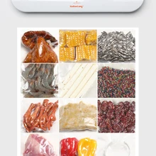 Электрический вакуумный упаковщик для пищевых продуктов, упаковочная машина с 10 пакетами, вакуумная упаковочная машина для пищевых продуктов, вакуумный упаковщик, дропшиппинг