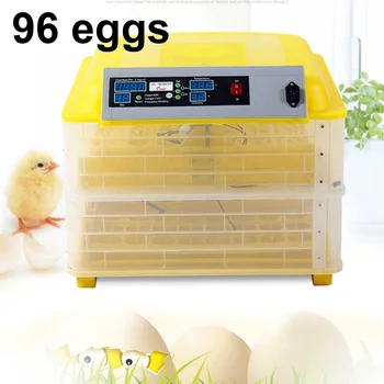 

96 Eggs Automatic Egg Incubator Hatcher Digital Control Panel Egg Incubators Fully Hatchery Machine for Duck Chicken Quail