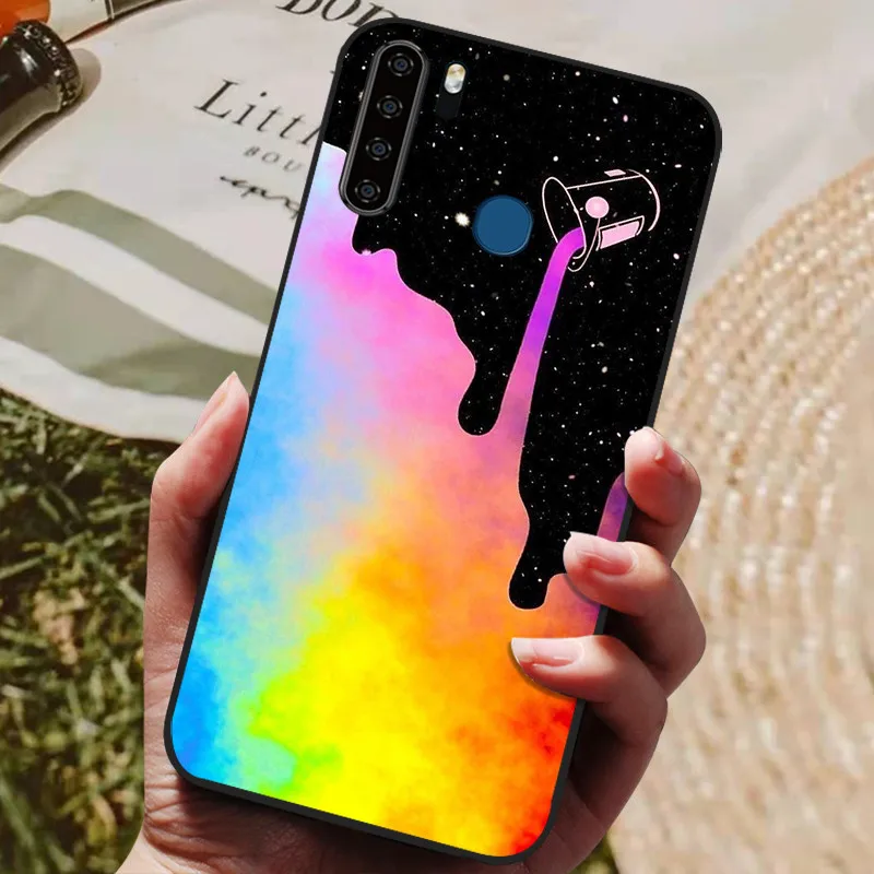 phone pouch bag For Blackview A80 Plus Case Silicon Back Cover Phone Case For Blackview A80 Pro Cases for BlackviewA80 Plus Soft bumper Funda neck pouch for phone Cases & Covers