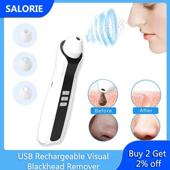 

Wireless WIFI Visual Blackhead Removal Facial Deep Acne Remover Spot Cleaner Shrink Pores Pore USB Black Head Vacuum Skin Care