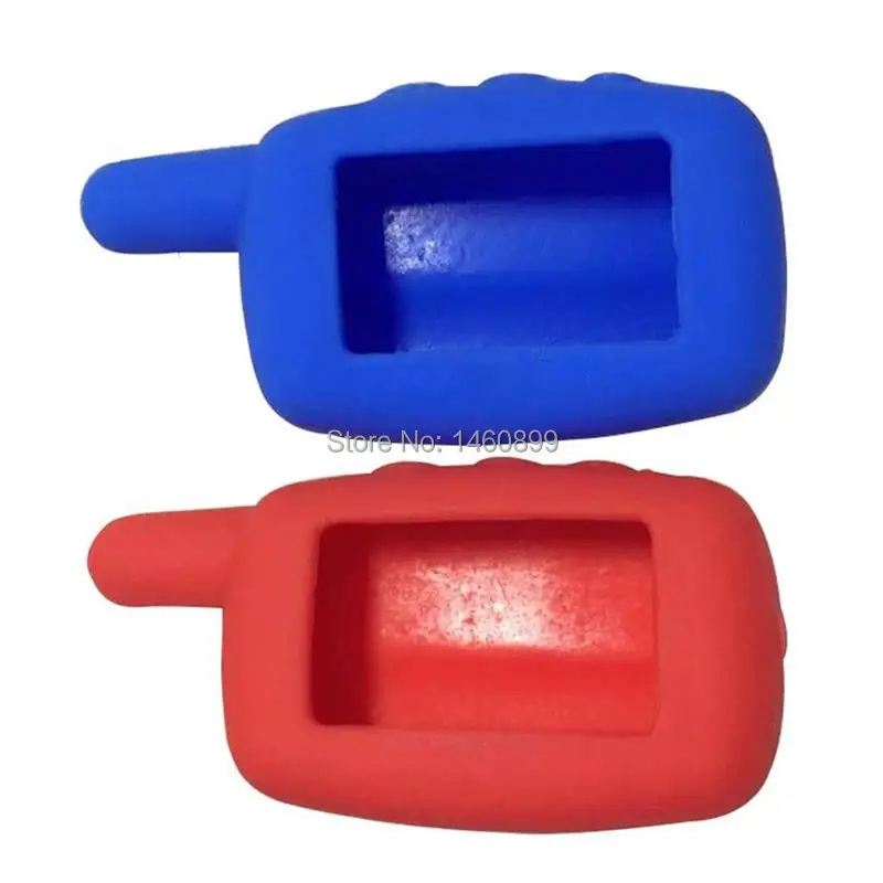 Silicone Key Keychain Case Body Cover 2 Way Car Alarm System LCD Remote Control Shell Key Starline A6 A9 A8 A4 A2 A1 House key case cover car key chain