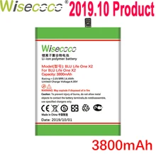 WISECOCO 3800 мАч батарея для BLU Life One X2 мобильный телефон новейшее производство высокое качество батарея+ номер отслеживания