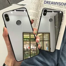 Mi rror эффект чехол для Xiaomi mi 9 8 A2 Lite A1 5X 6X F1 задняя крышка на Red mi Примечание 5 6 7 Pro 4X 5A 6A 5Plus чехол для телефона