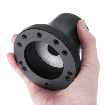 

Parts Spare Set For EZGO TXT / RXV golf cart models 5&6 Hole Steering Wheel Hub Adapter Black