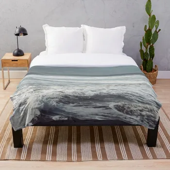 

Whitby Seas Throw Blanket Soft Sherpa Blanket Bed Sheet Single Knee Blanket Office Nap Blanket