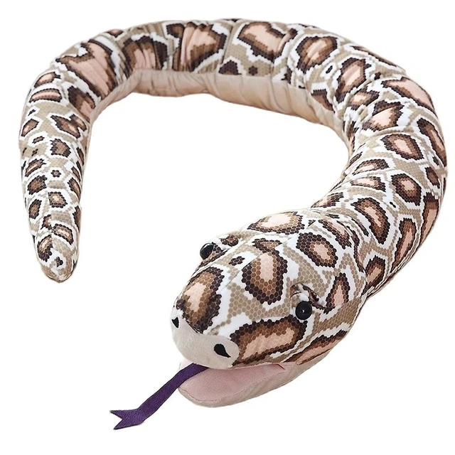 Jouet En Peluche Serpent Géant 155cm, 1 Pièce, Poupée Douce, Cadeaux De  Fête De Noël, Anniversaire, Marionnette À Main Drôle Pour Bébé - En Peluche  Et Animaux En Peluche - AliExpress