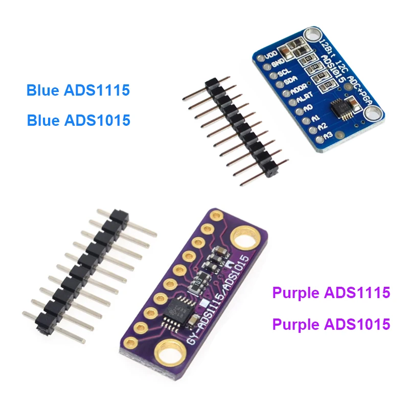 1 шт./лот 16 бит I2C ADS1115 модуль 12 ADS1015 АЦП 4 канальный DVR с Pro усилитель RPi 2 0 V до 5 |