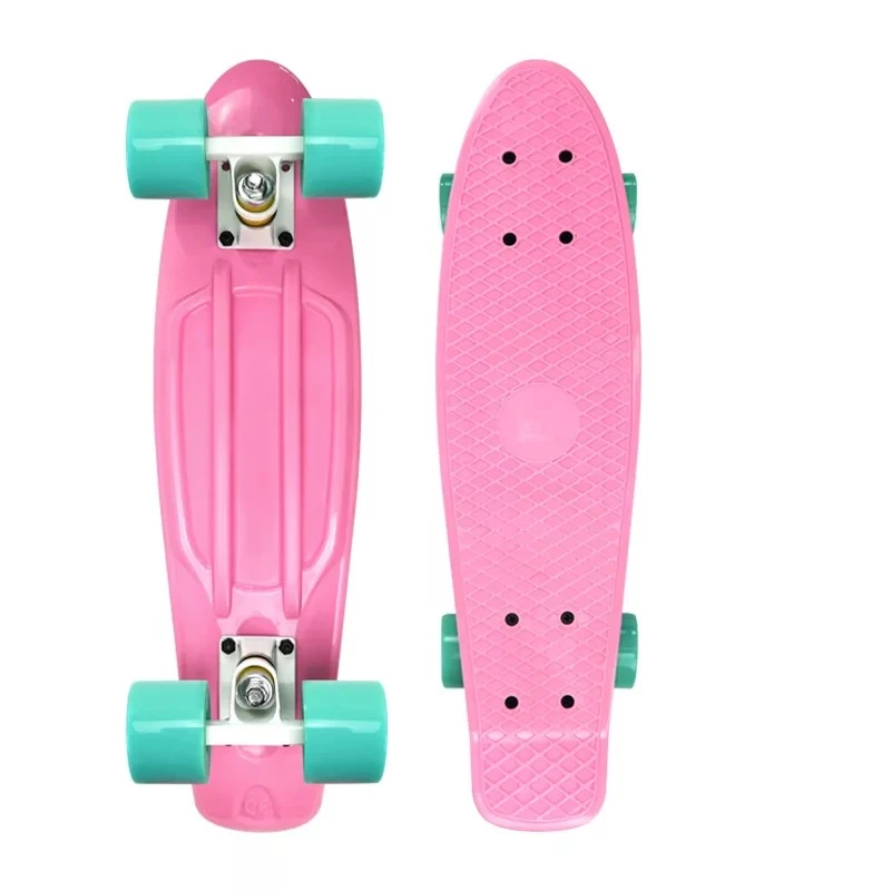 ægteskab Krage Årligt Colorful Penny Board Plastic Long Board Mini Cruiser Skateboard Complete  Ready To Ride Children Adults 4 Wheel City Scooter - Skate Board &  Accessories - AliExpress