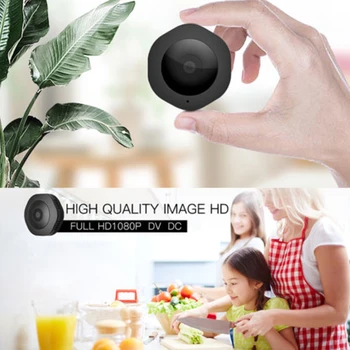 

Home Security Battery Monitor Camera Round Digital Video WIFI Outdoor Wireless Night Vision Mini Suction Remote Control Baby HD