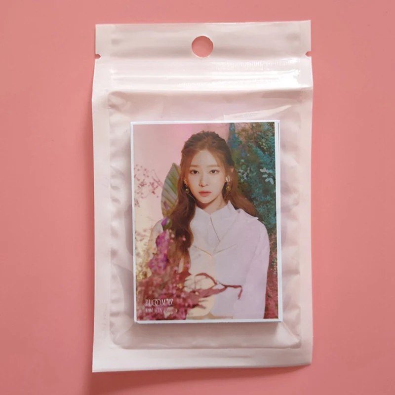 16 шт./компл. KPOP IZONE девушки команда альбом Блум из фото карты ПВХ карты самодельные ломо карты фотокарты