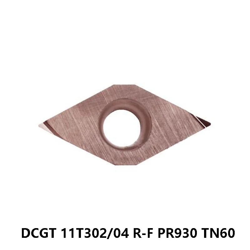

Original Kyocera DCGT DCGT11T302 DCGT11T304 DCGT11T302R-F TN60 DCGT11T304R-F PR930 TN60 for Steel Carbide Inserts Lathe Tools