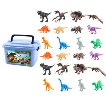 

40PCS/Set Creative Durable Realistic Simulation Exquisite Dinosaur Model Dinosaur Toy Dinosaur for Children Kids Adult