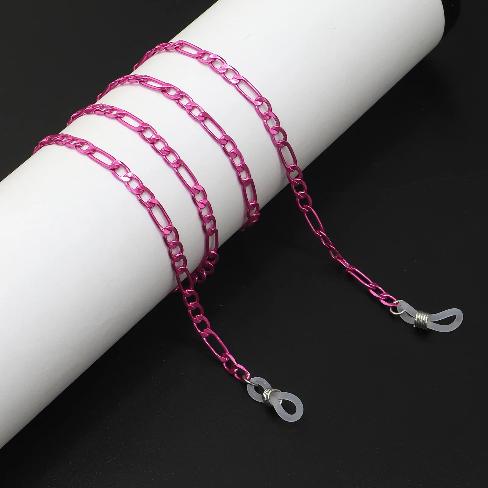 

fashion simple rose red sunglasses glasses chain Women Handmade Elegant Eyewears Eyeglass Lanyards Cord Holder Glasses Rope