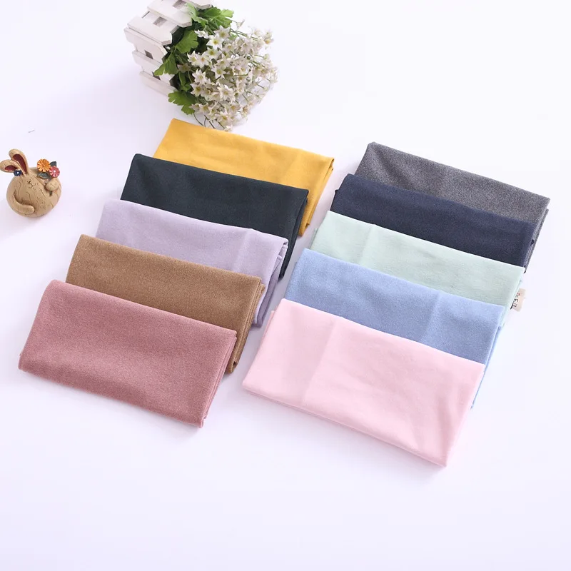 Solid Candy Color Baby Scarf Cotton Ring Scarf Children Neck Collar Boy Kids Neckerchief Autumn Winter Girls Scarf