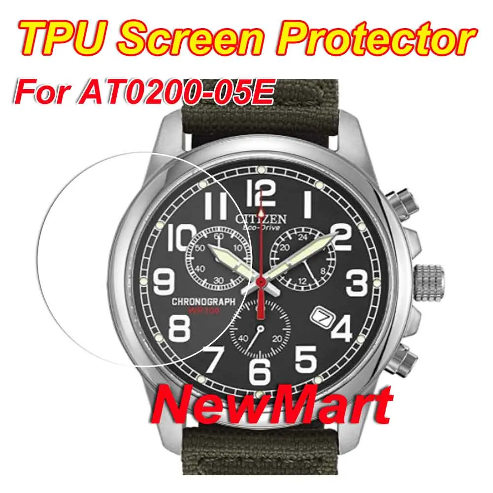 

3Pcs For AT0200-05E AT0496 AT9016 AT2140 AT8020 AT9031 AT9035 AT3000 AT9071 AT8110 AT8040 TPU Nano Screen Protector For Citizen