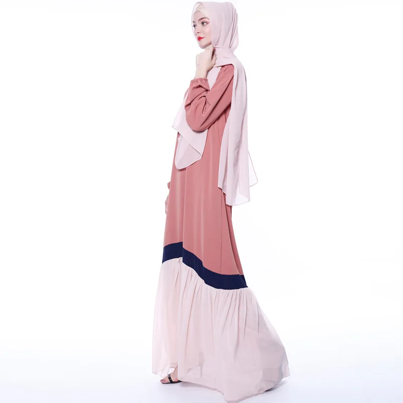 Vestidos кружевное мусульманское платье-Абая кафтан пакистанские арабские макси платья Хиджаб Восточный халат из марокена ислам платья Одеяние мусульмане Longue