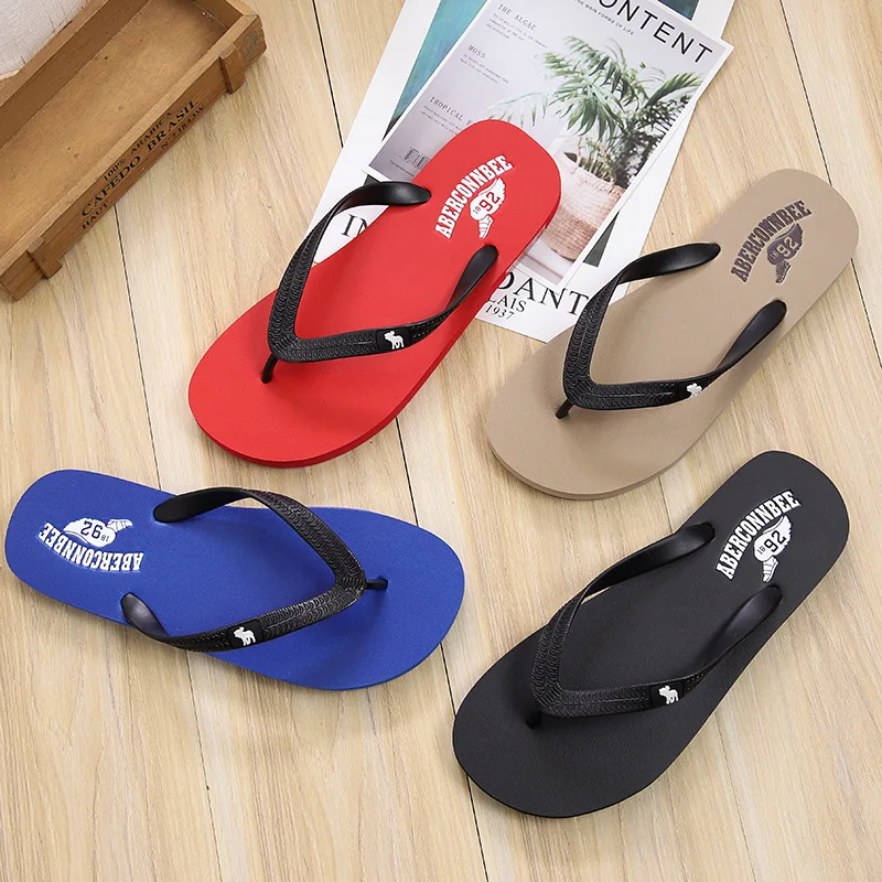 

New Products-Style Deer Flip-flops Men's Summer Anti-slip Comfortable Wear-Resistant Europe And America Sandals Flip-flop Sandal