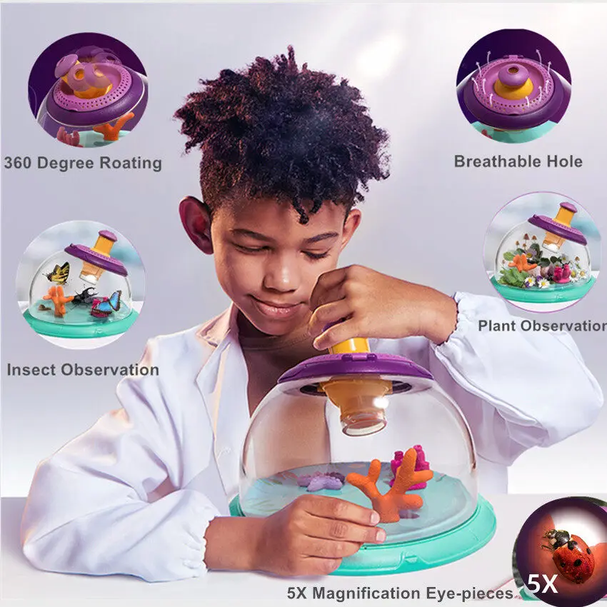 

Moulty Insect Observation Box Large-Scale Observation Barrel Early Education Cultivation Of Scientific Thinking Learning Ability