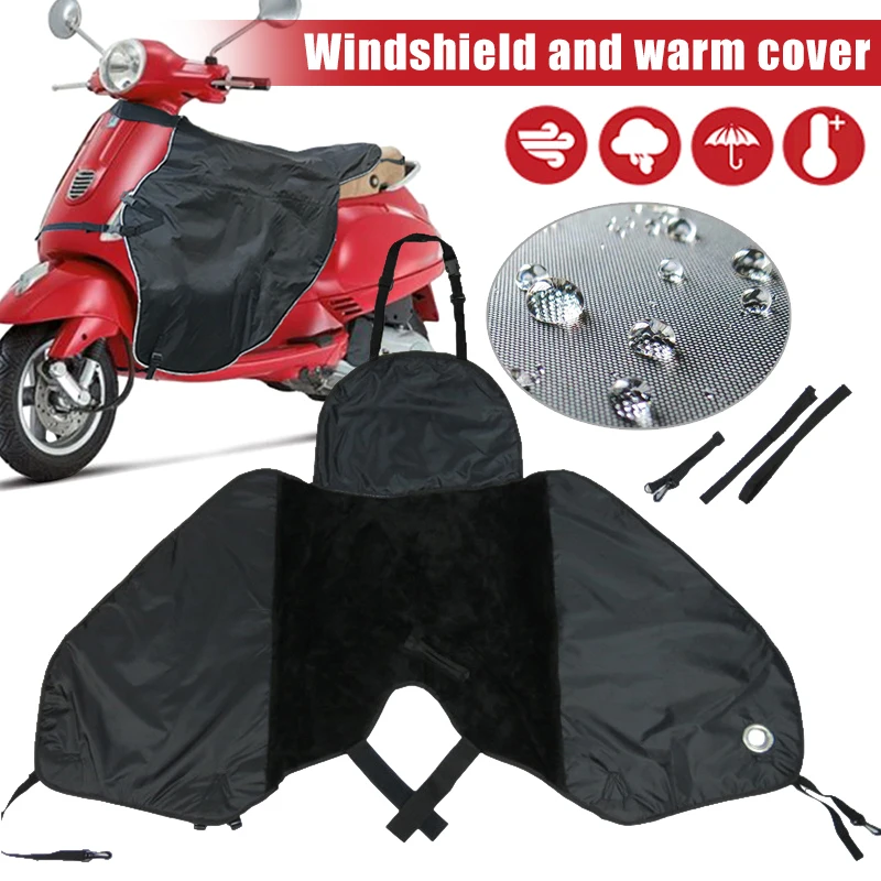 Motorcycle Windshield Protected Knee Leg Protective Cover Windproof for Scooters F-Best