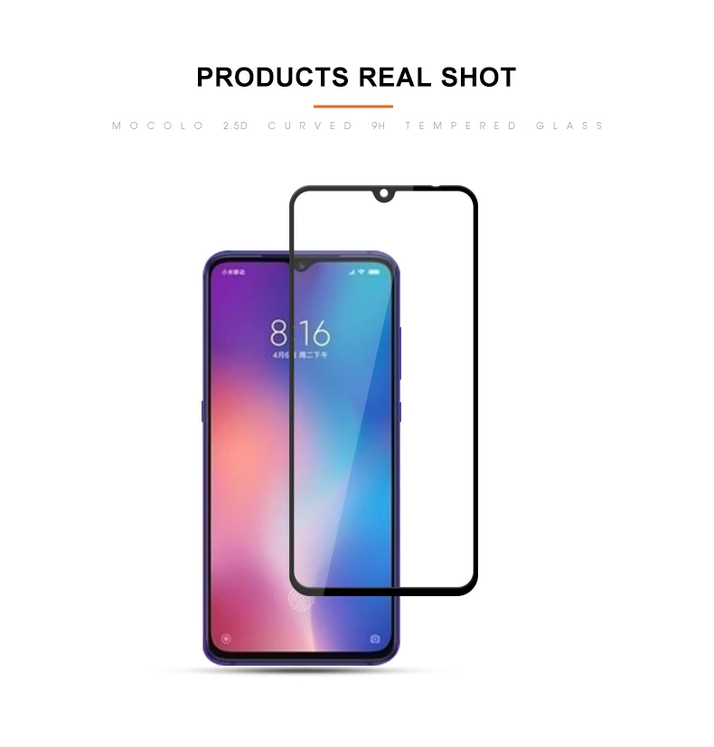 Full Cover Black Для xiaomi mi 9, защита экрана,, Mocolo, полное покрытие, 3D закаленное стекло, пленка для xiaomi mi 9 SE mi 9 mi 9se, защита экрана - Цвет: Full Cover Black