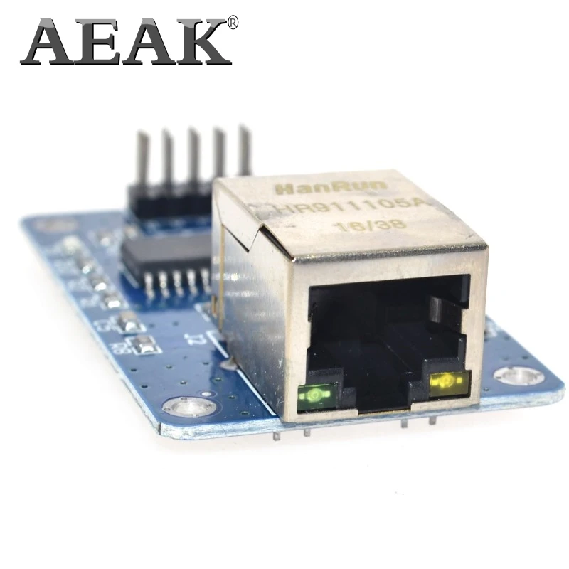 AEAK ENC28J60 LAN Ethernet сетевой модуль 25 МГц кристалл AVR 51 LPC STM32 3,3 В